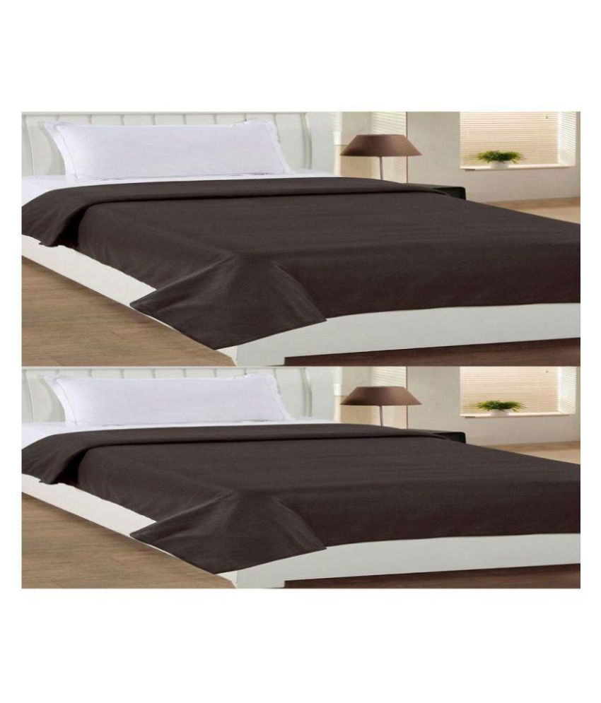 Panipat Textile Hub Double Polar Fleece Plain Blanket Buy Panipat