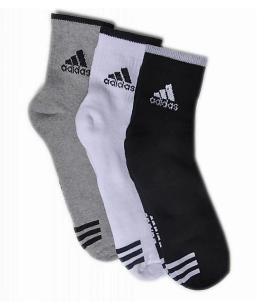 Adidas Gray Sports Ankle Length Socks: Buy Online at Low Price in India ...