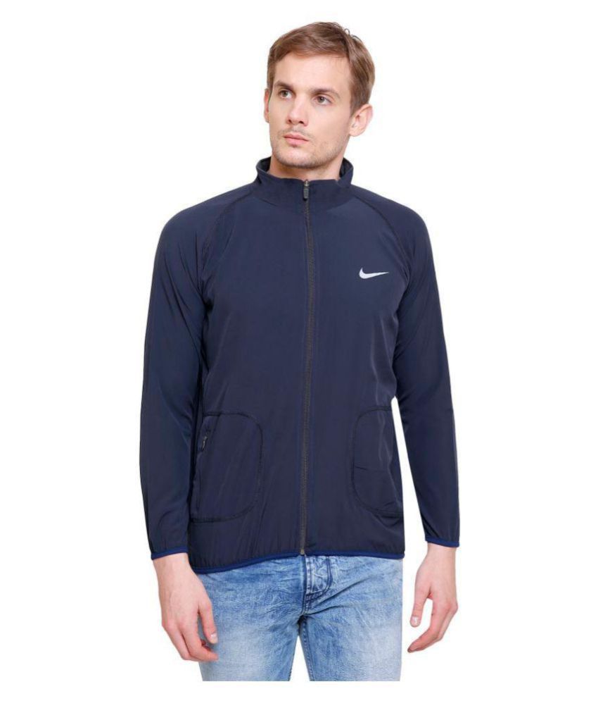 nike polyester terry jacket