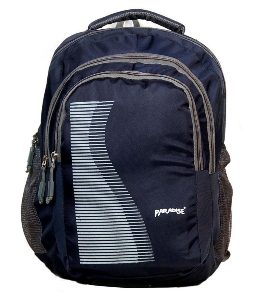 navy blue school backpack