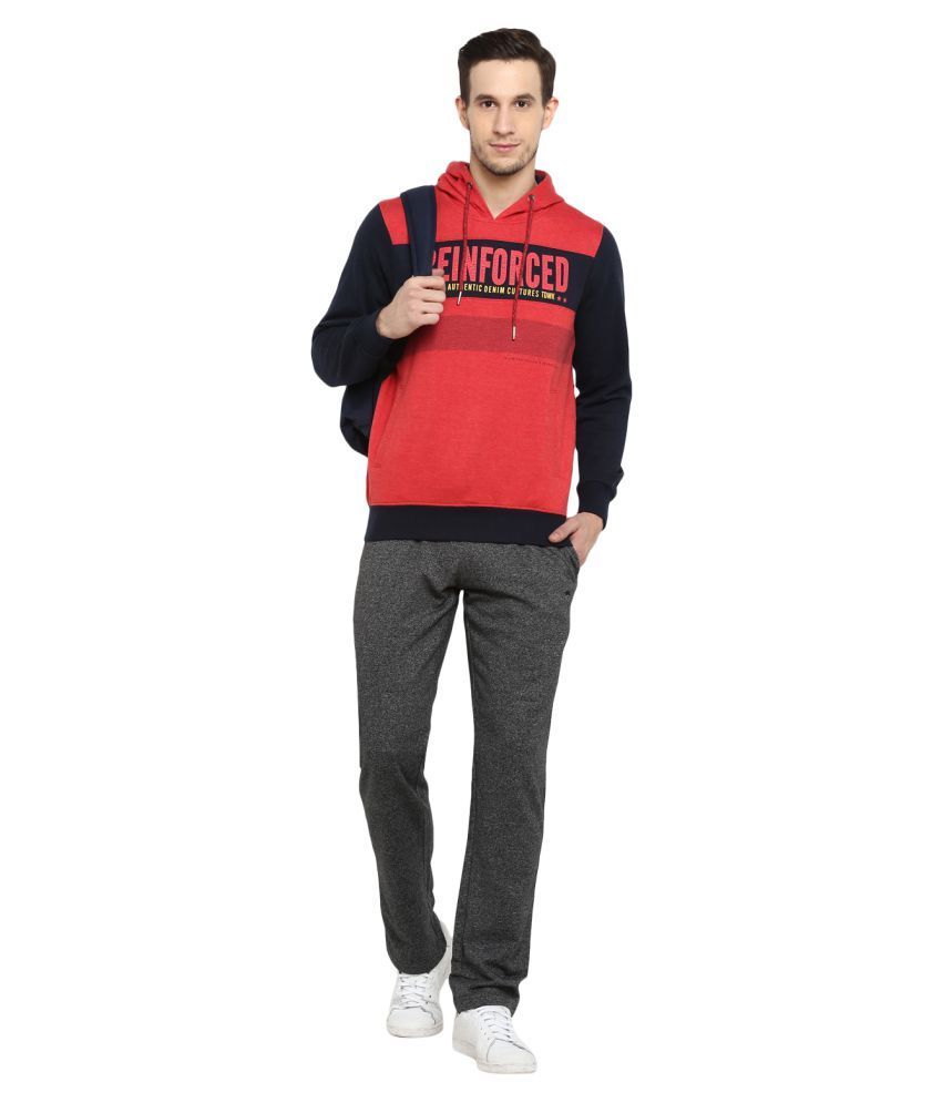 monte carlo red sweatshirt