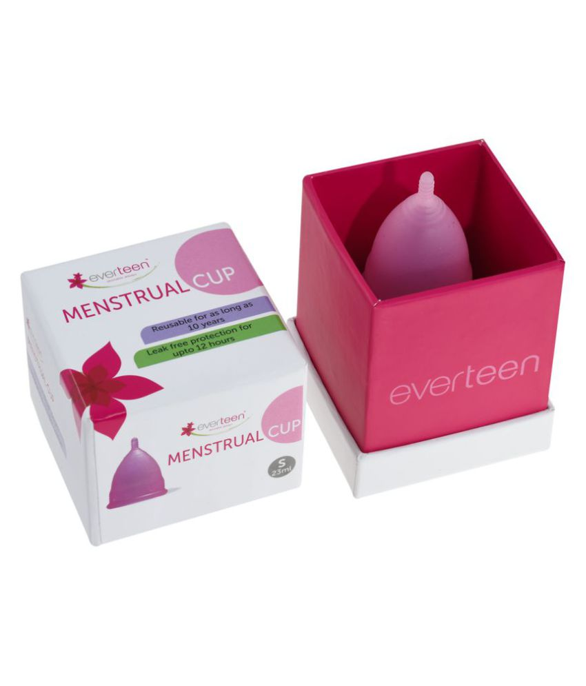 everteen Small Menstrual Cup for Periods in Women 2 Packs (23ml Capacity Each) Buy everteen