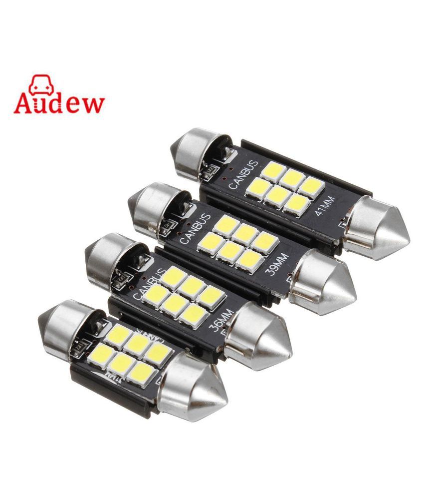 Car Dome Light Festoon 31 36 39 41 mm Interior Lamp White License Plate