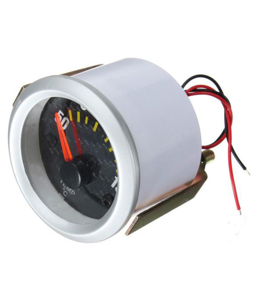 Electrical Oil Temp Temperature Gauge Celsius White Carbon Fiber Face Buy Electrical Oil Temp
