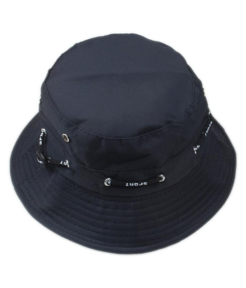 Unisex Men Women Summer Bucket Hat Flat Bill Hunting Fishing Fisherman Outdoor Cap (58cm / US 7 1/4,Adjust Rope Inside the hat)