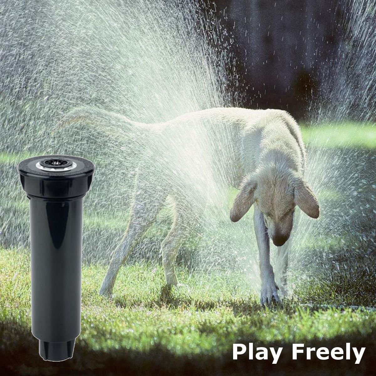 2~6Pack Pop-up 360 Degrees Adjustable Sprinkler Spray Heads Watering Irrigation 