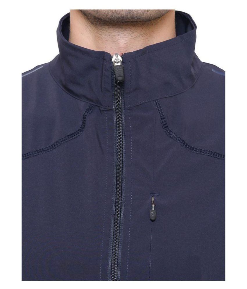 Nike Navy Polyester Terry Jacket - Buy 