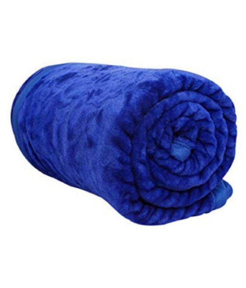 peponi Double Poly Mink Plain Blanket Buy peponi Double Poly Mink Plain Blanket Online at Low
