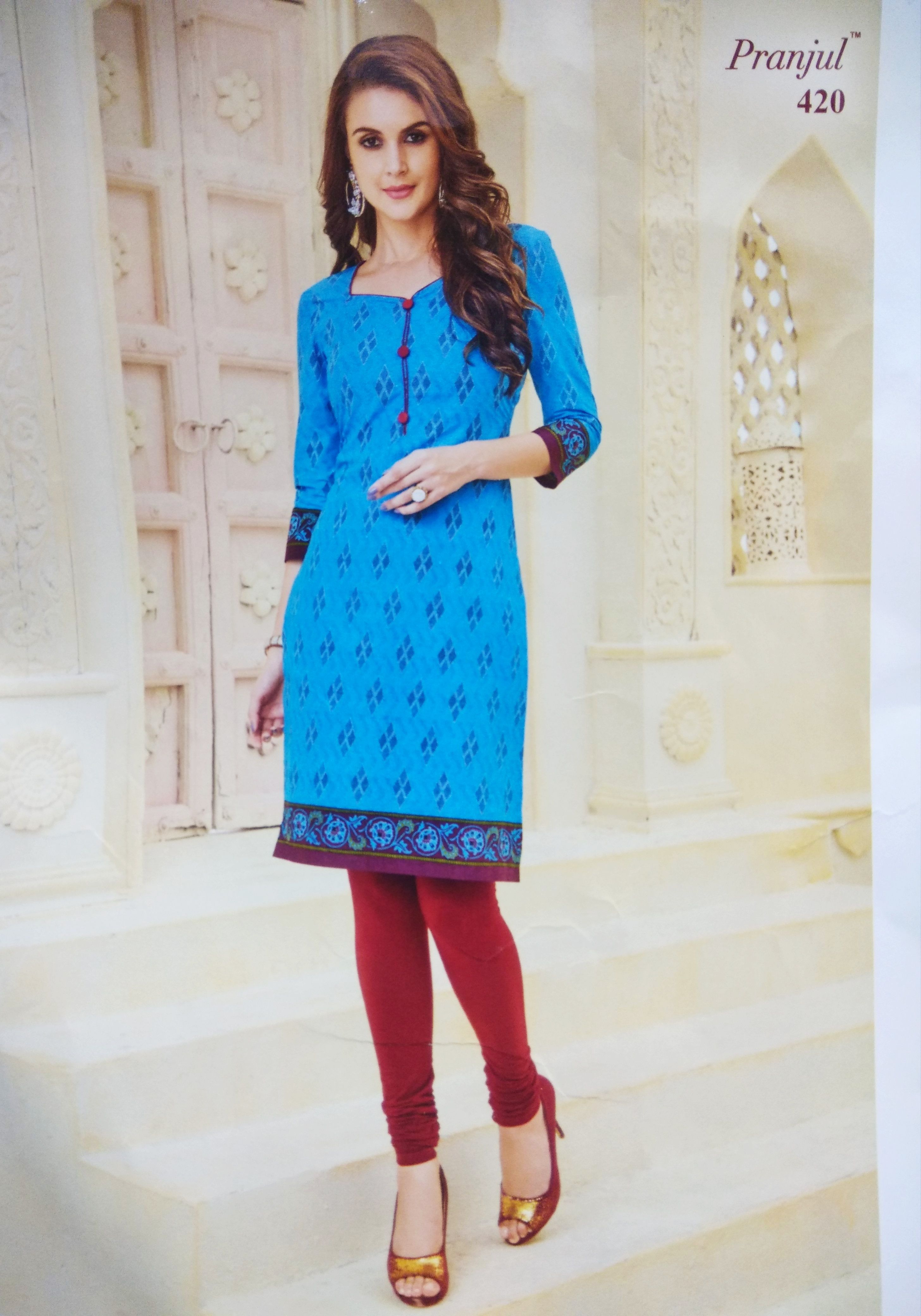 pranjul cotton kurtis
