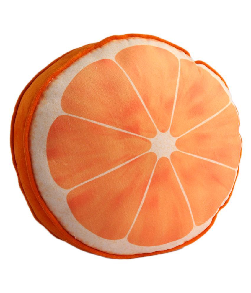 orange fruit cushion