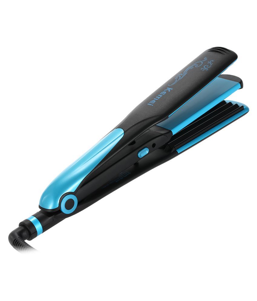 Kemei KM2209 Hair Straightener Portable Straight Volume Dualuse Hair