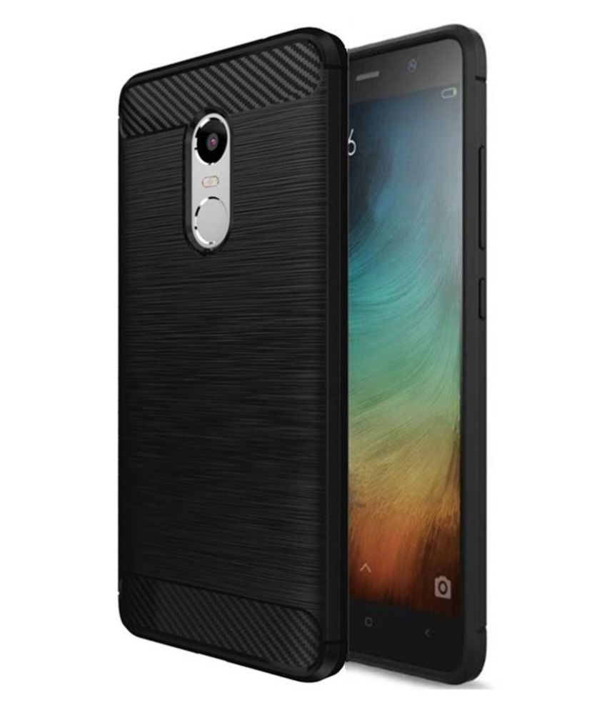     			Xiaomi Redmi Note 4 Soft Silicon Cases Wow Imagine - Black