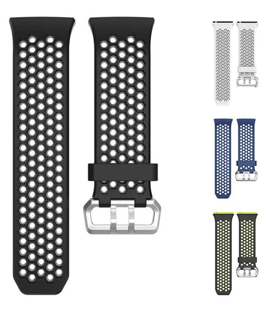 22mm Small Size Watch Band Silicone Strap Replacement for Fitbit Ionic ...