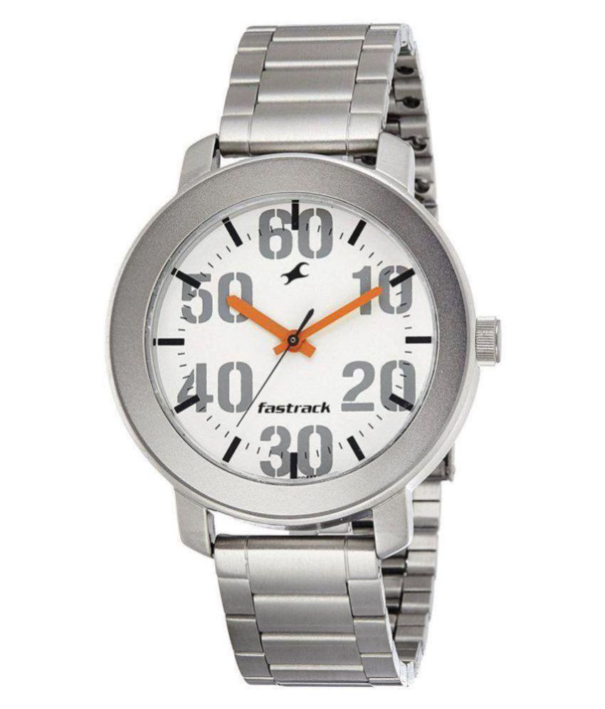 fastrack 3099sm02 metal analog men's watch