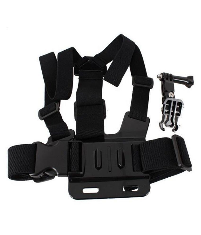 Chest Body Strap with 3way Adjustment Base for SJ4000 Gopro Price in
