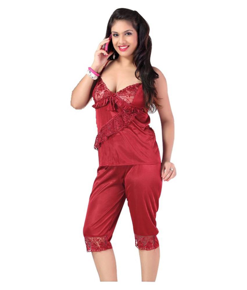 Satin Snapdeal Cotton Nighty 29% OFF On Kuukee Multi Satin Nighty
