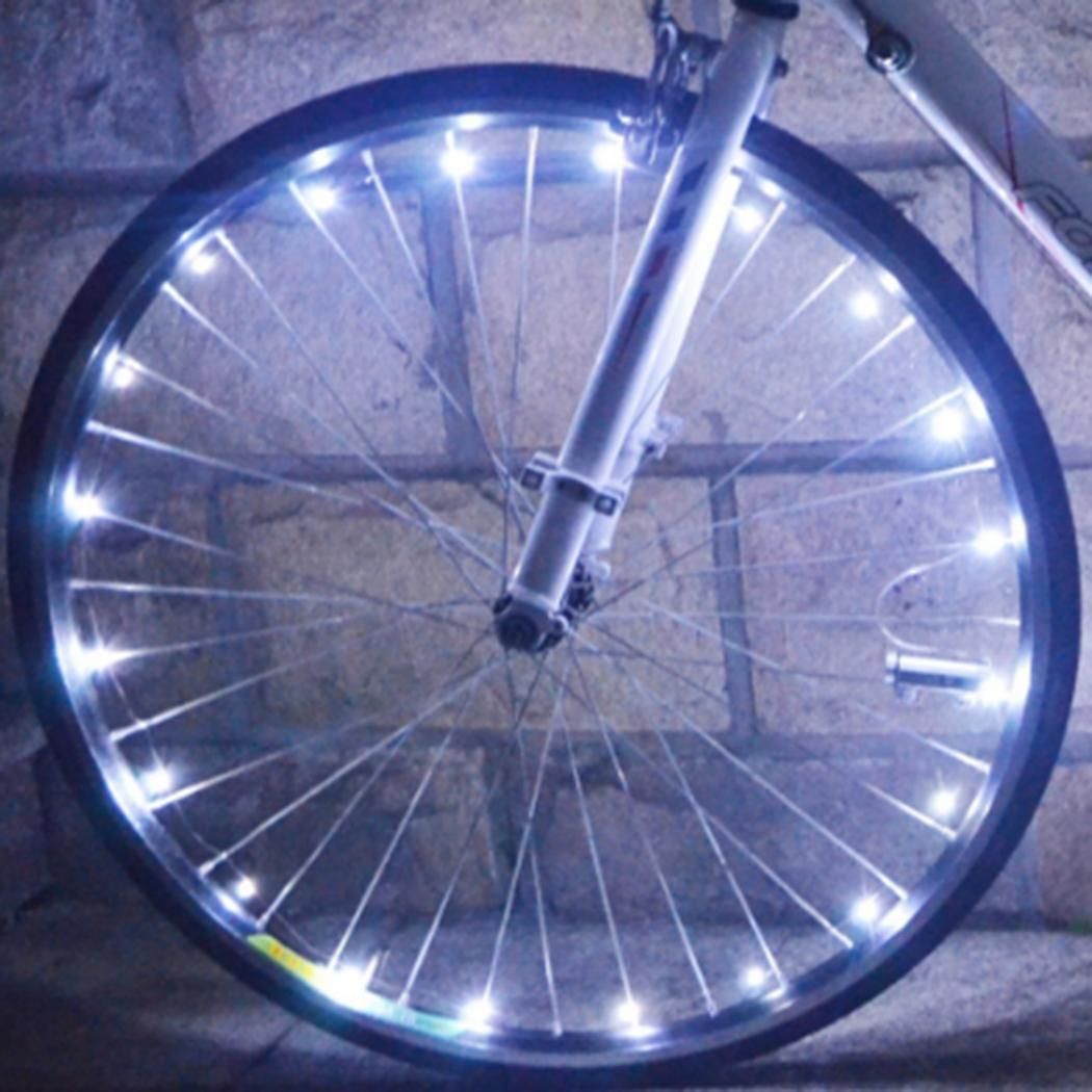 LED Bicycle Spoke Light String Bike Tyre Tire Wheel Light Bike