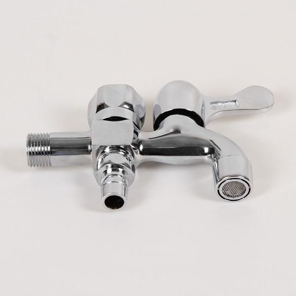 Multifunctional Double Outlet Taps Dual Connect Washing Machine Faucet ...