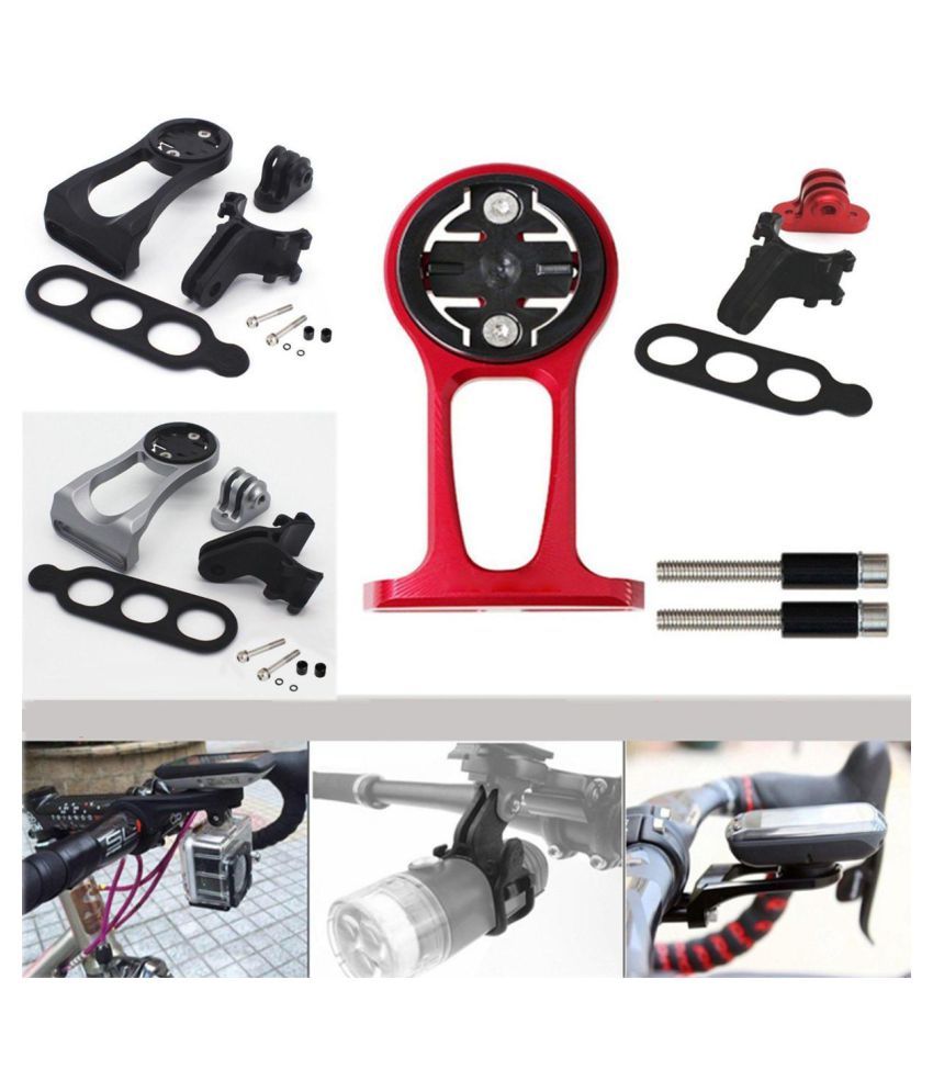Bike Stem Extension Mount Holder Bracket Adapter For Garmin Edge GoPro