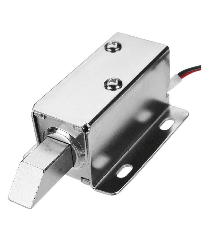 Buy 12V DC Electric Lock Assembly Solenoid Long Locking Tongue