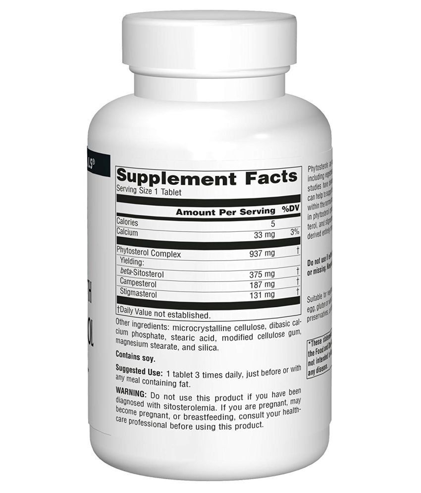 Source Naturals Mega Strength Beta Sitosterol 375 Mg Veg 120 No S Vitamins Tablets Buy Source Naturals Mega Strength Beta Sitosterol 375 Mg Veg 120 No S Vitamins Tablets At Best Prices In India Snapdeal