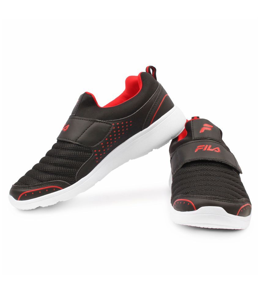 fila smash lite black sneakers