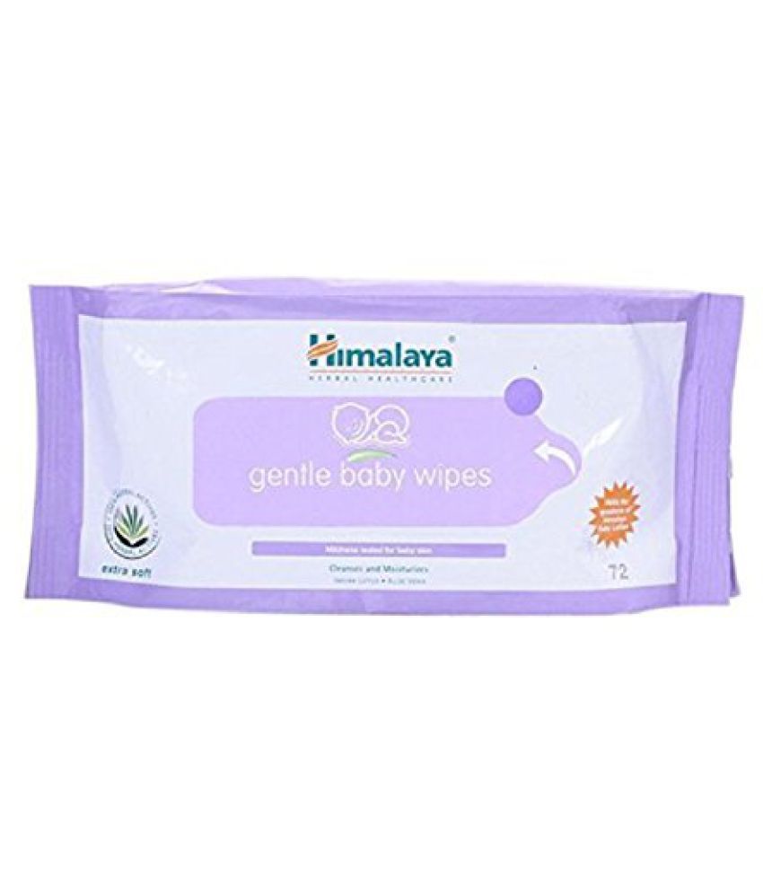 himalaya gentle baby wipes 72 pcs