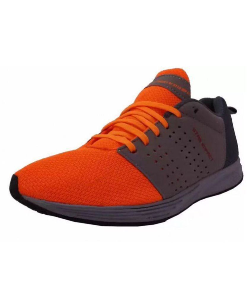 SEGA EXTRO ORANGE Orange Running Shoes 