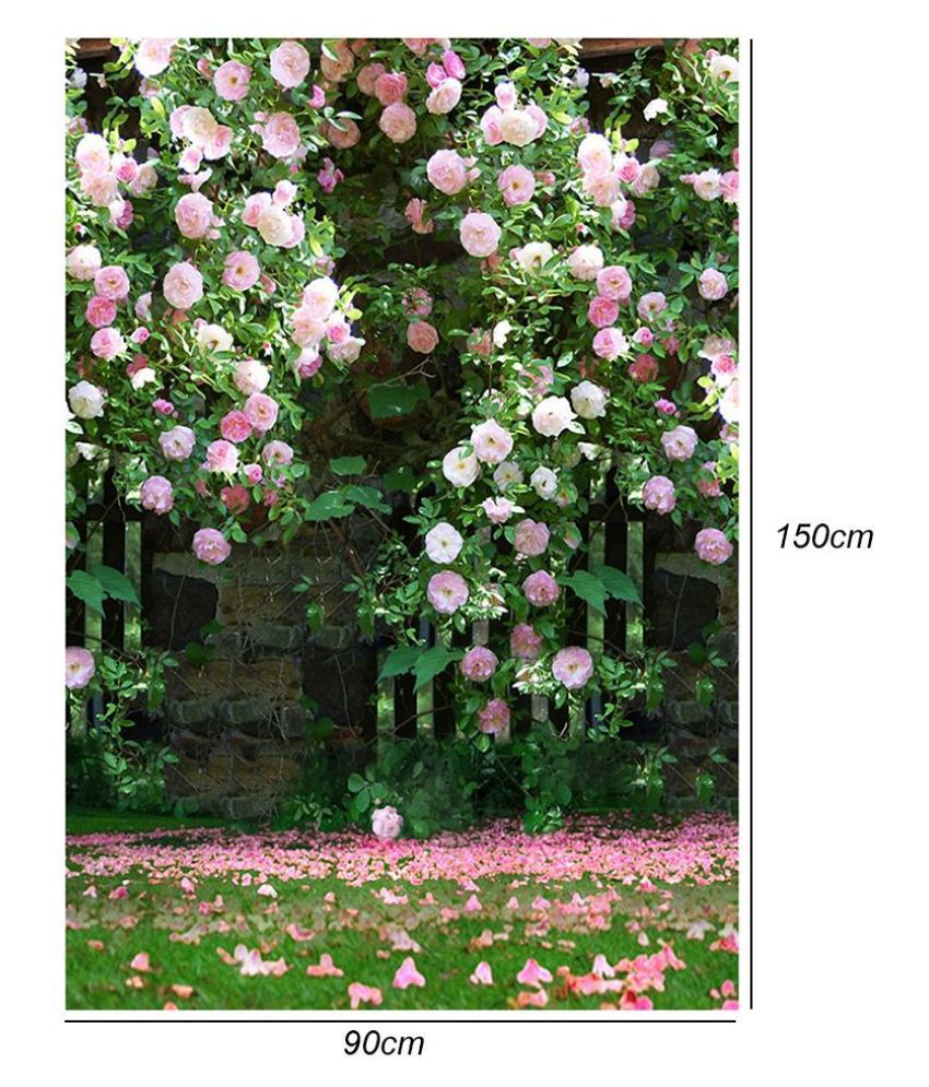 Flower Digital Photography Background Cloth Wedding Photo Backdrops Decor:  Buy Flower Digital Photography Background Cloth Wedding Photo Backdrops  Decor at Best Price in India on Snapdeal
