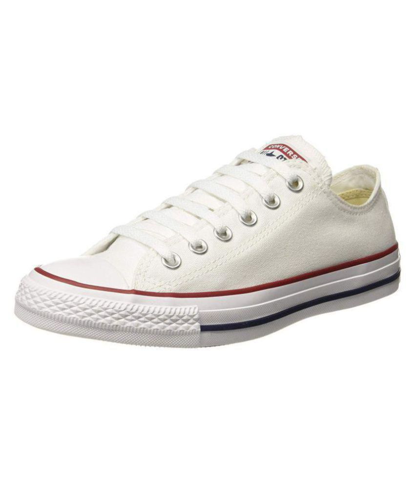 CONVERSE ALL STAR SHORT White Running - CONVERSE ALL SHORT White Running Shoes Online at Prices in India on Snapdeal