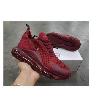 burgundy red nike shoes