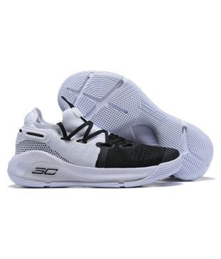 curry 6 black white