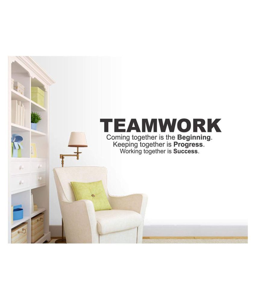 Asmi Collection Teamwork Motivational Quotes for fice Motivational Quotes Sticker 24 x 75 cms Asmi Collection Teamwork Motivational Quotes for fice Motivational Quotes Sticker 24 x 75 cms