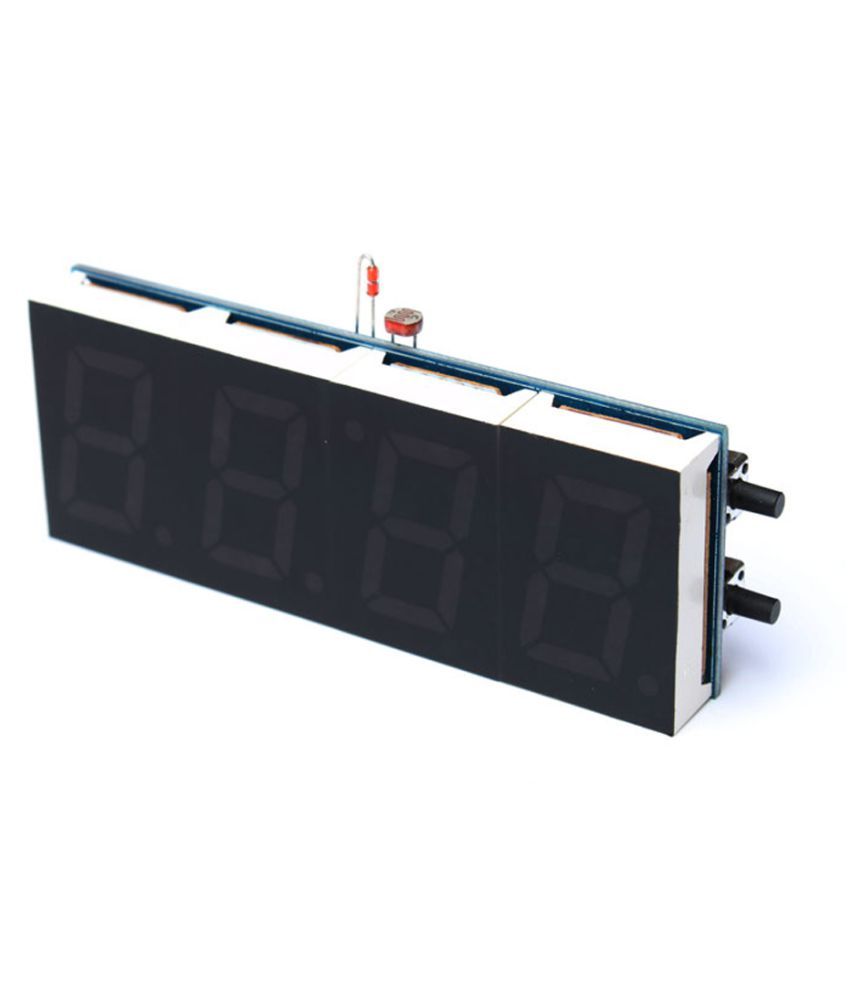 Buy Westore Compact 4digit DIY Digital LED Clock Kit Light Control