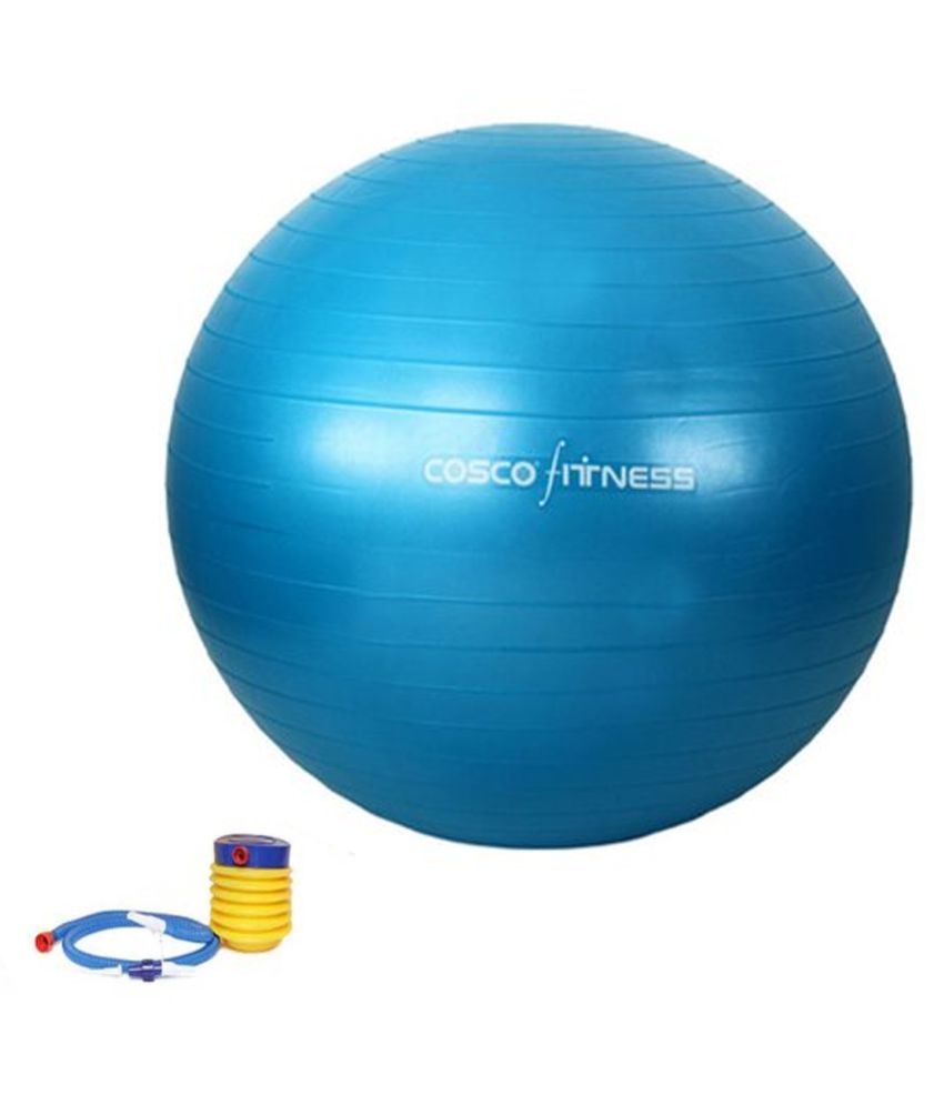 Cosco Gym Ball With Foot Pump (85 cm) Buy Online at Best Price on Snapdeal