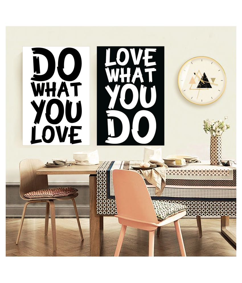 SAMYU Motivational Black & White Quote Room Decor Paper Wall Poster Without Frame SAMYU Motivational Black & White Quote Room Decor Paper Wall Poster Without Frame