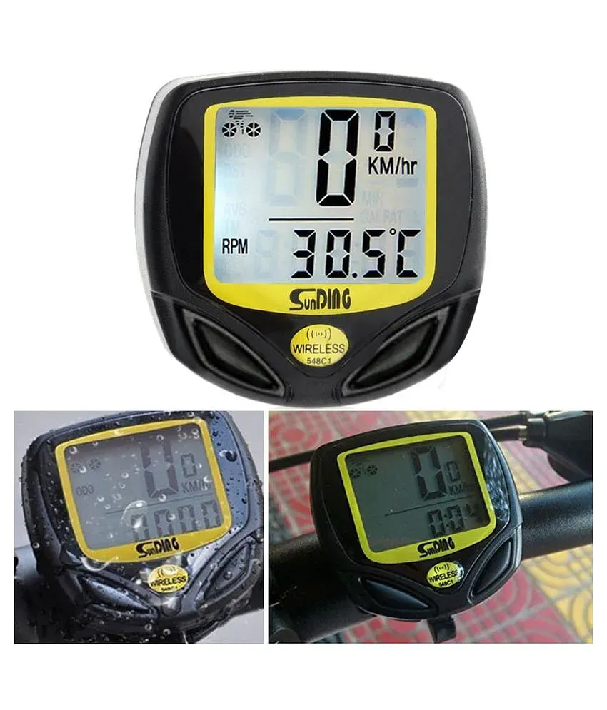 Sy bicycle speedometer and odometer clearance wireless waterproof cycle bike computer