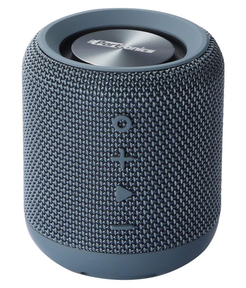     			Portronics Sound Drum:Portable Bluetooth 4.2 Speaker Aux, inbuilt Mic ,Blue (POR 547)