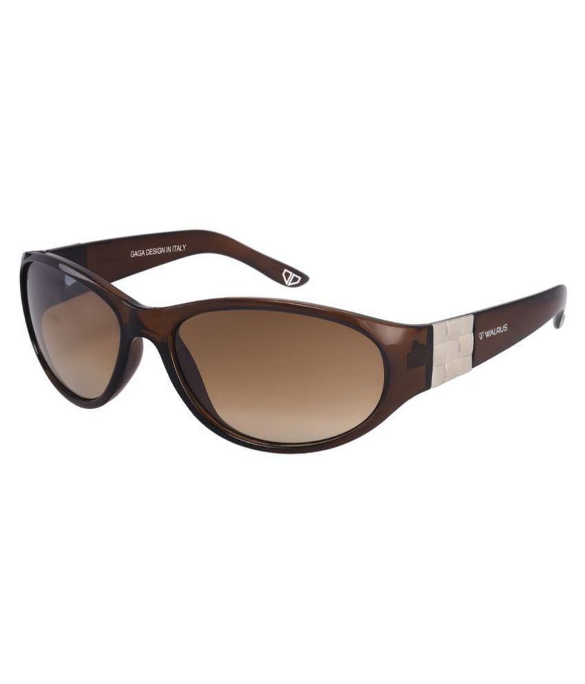     			Walrus - Brown Square Sunglasses ( WS-VCT-III-090909 )