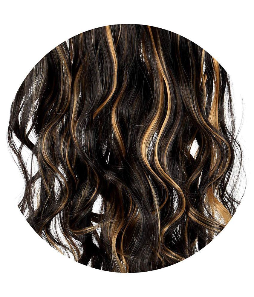 Foolzy Wavy Clip In Hair Extension Brown: Buy Foolzy Wavy Clip In Hair  Extension Brown at Best Prices in India - Snapdeal