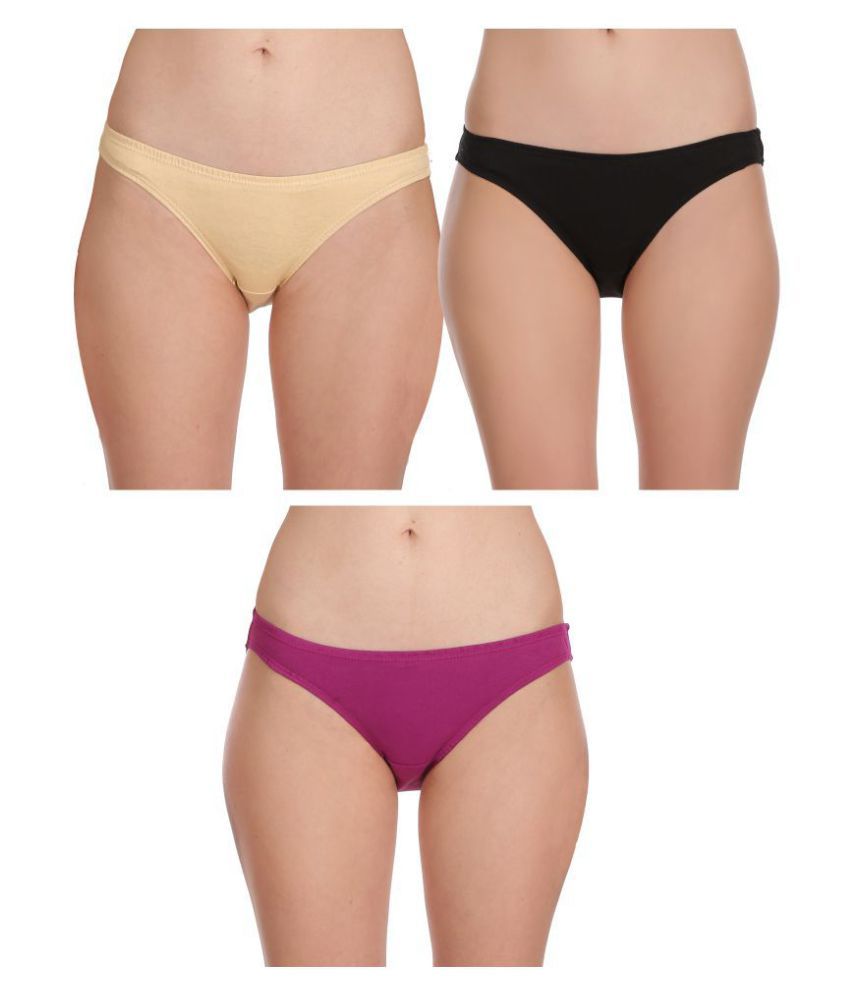     			Selfcare Cotton Lycra Bikini Panties