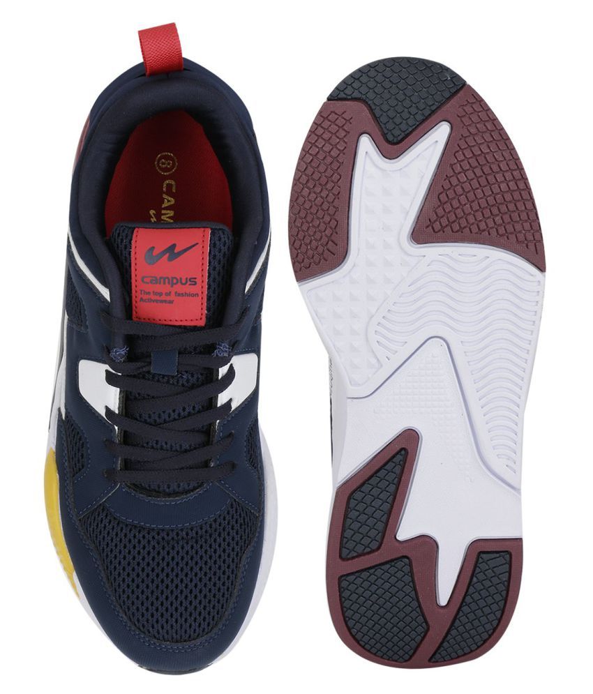 Campus DISCOVERY Navy Running Shoes 