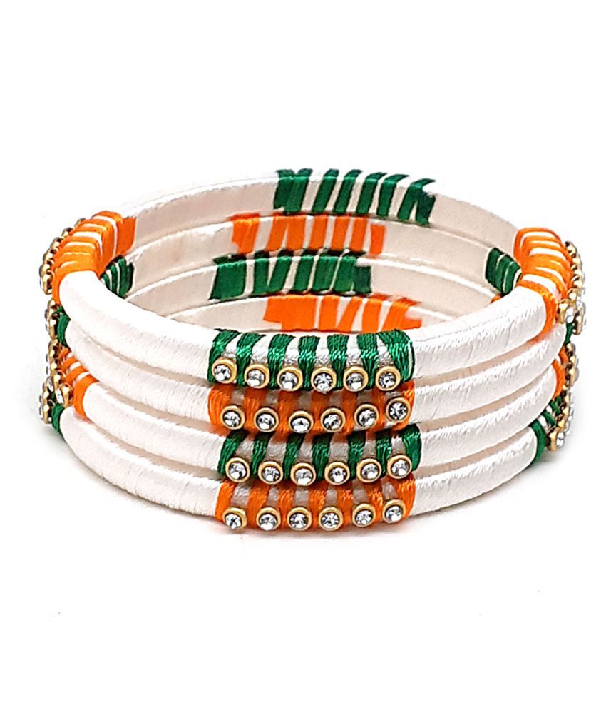 tri colored bangles