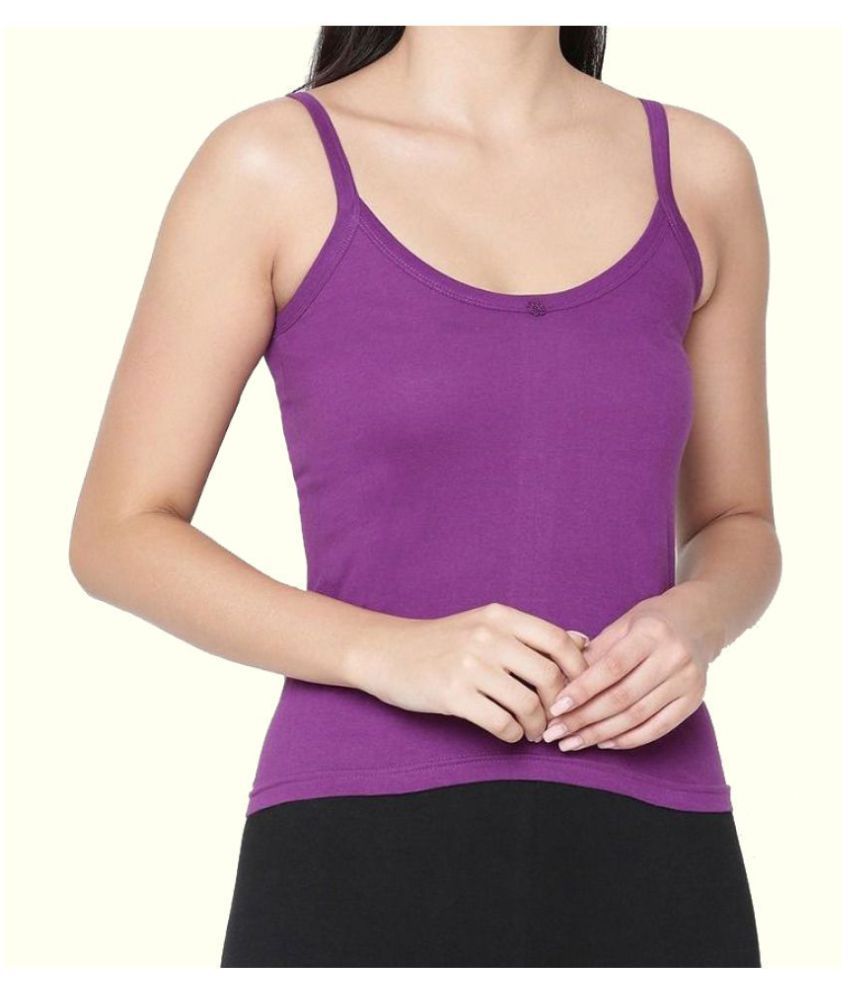     			Skandas Trendz Cotton Slip - Purple