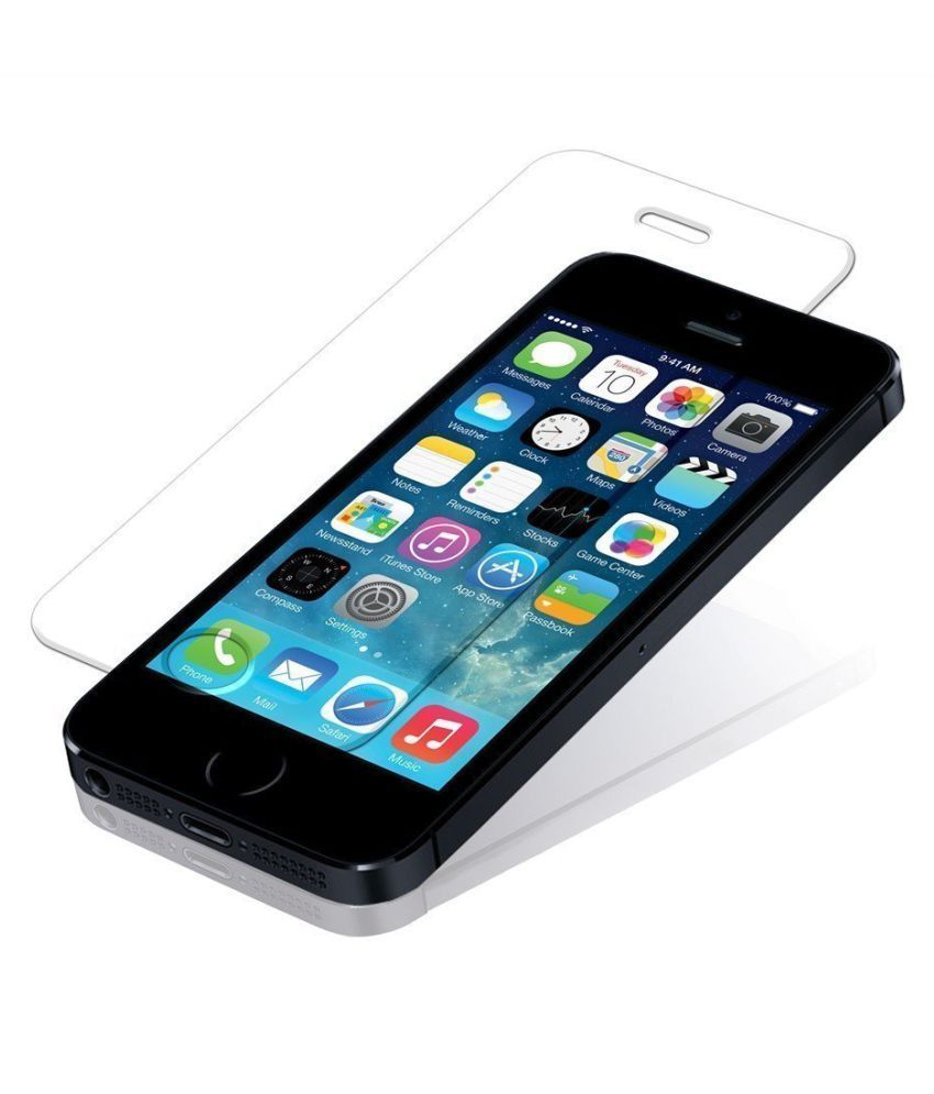 Apple iPhone 5S Tempered Glass Screen Guard By Catz Material: 9H rated Tempered Glass