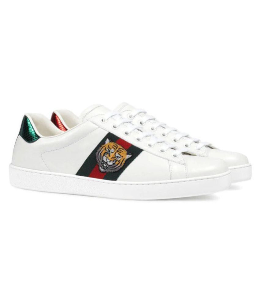 Gucci Casual Shoes Price in India- Buy Gucci White Shoes Online at Snapdeal