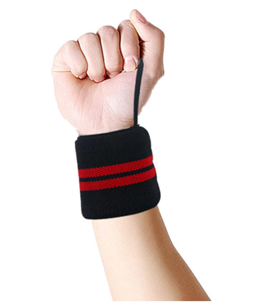     			A Pair Wrist Wrap Professional Grade With Thumb Loops Wrist Support Braces