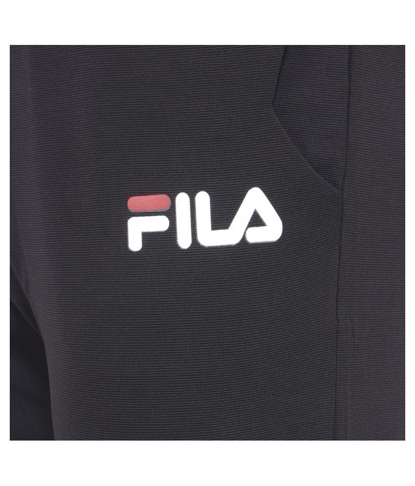 fila black joggers