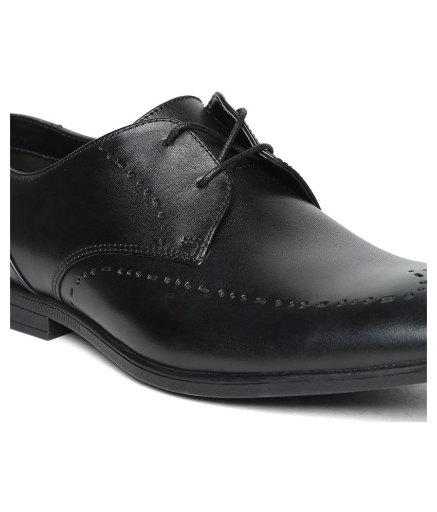 Clarks Derby Genuine Leather Black Formal Shoes Price in India- Buy ...