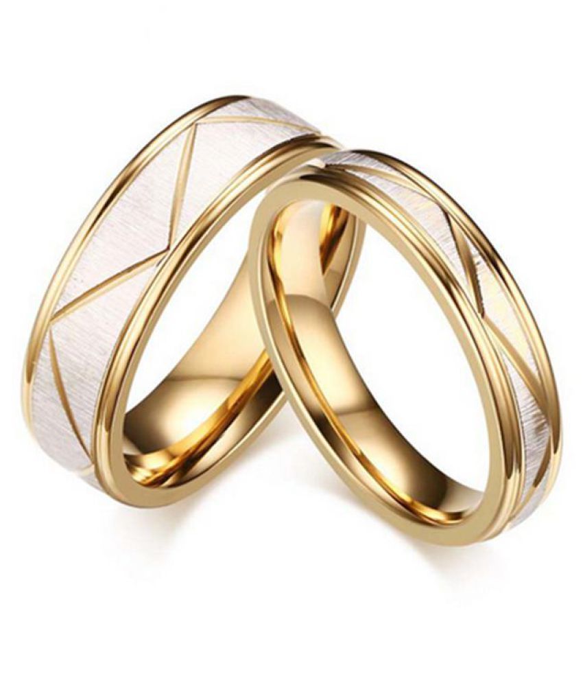 wedding gold rings for men and women